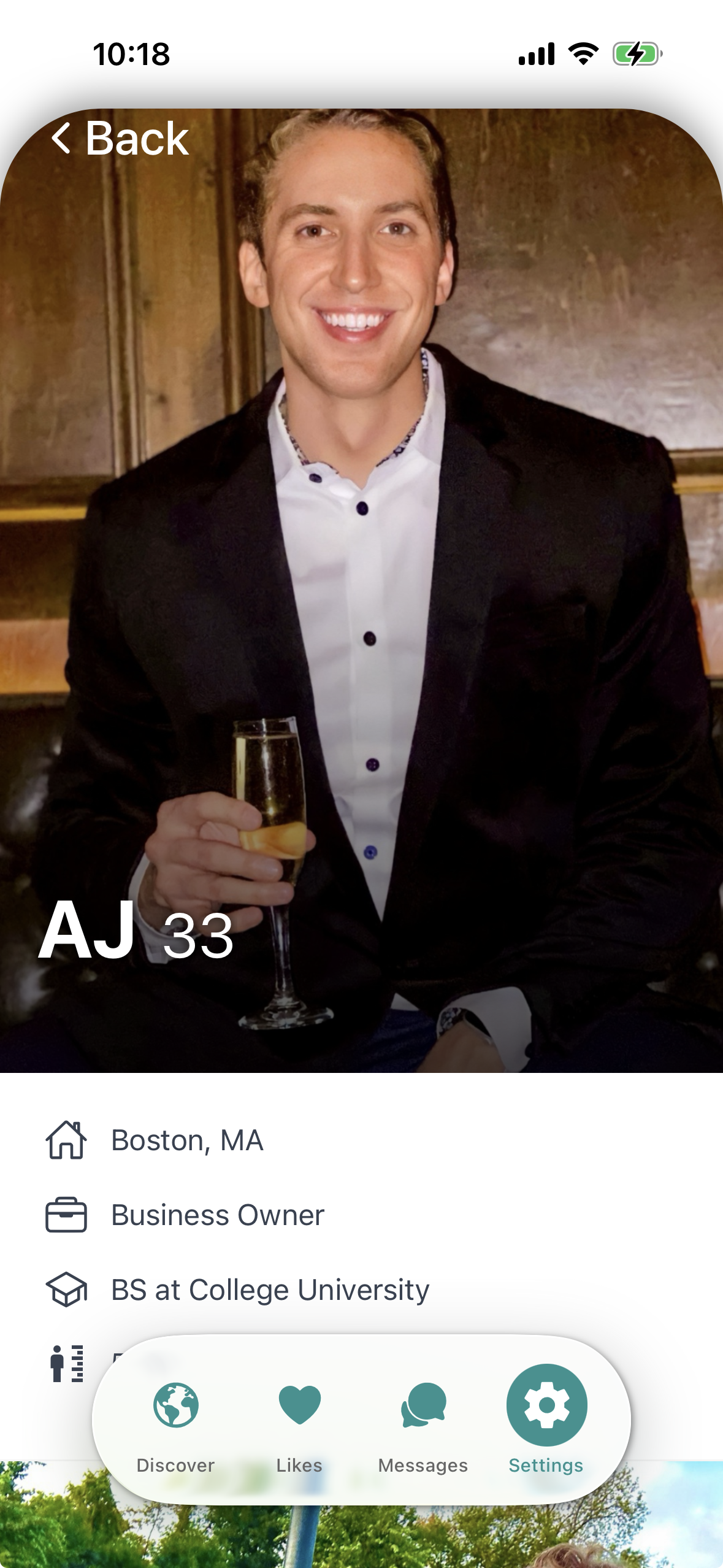 Ocean App Screenshot